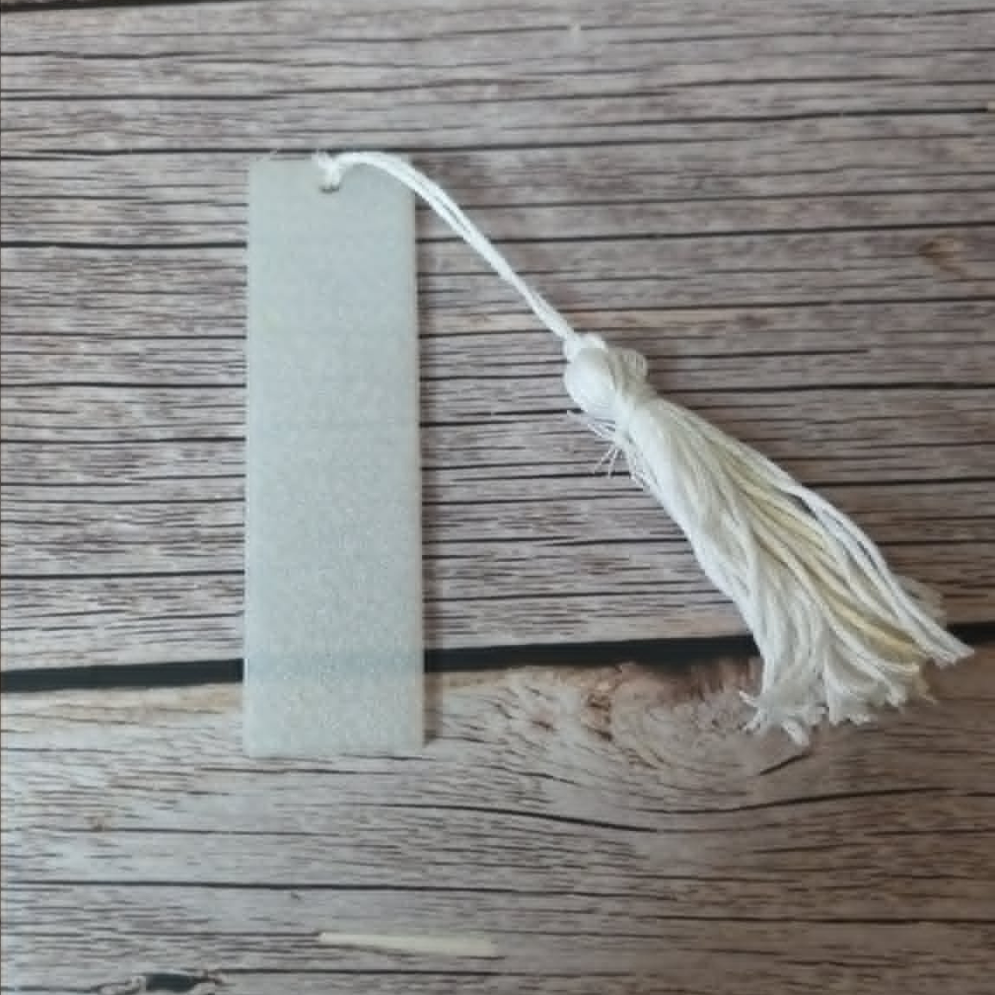 Resin Bookmark with Handmade Tassel