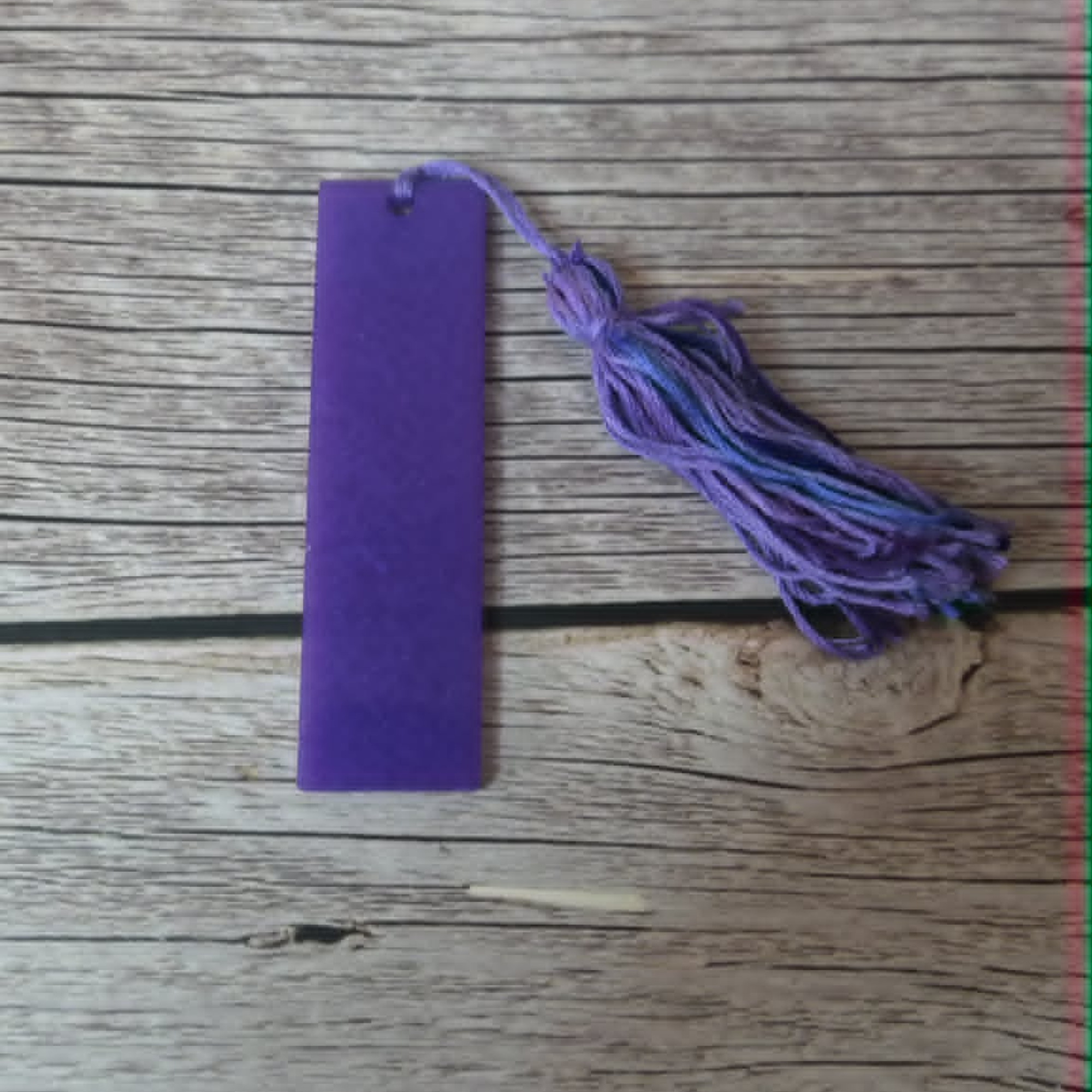 Resin Bookmark with Handmade Tassel
