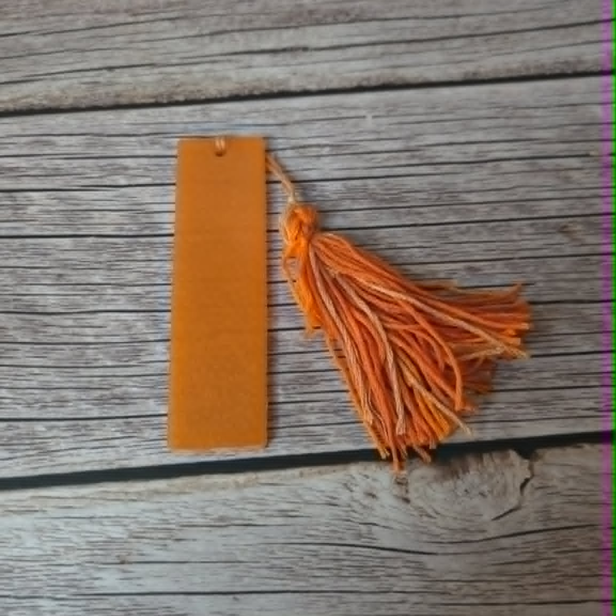 Resin Bookmark with Handmade Tassel