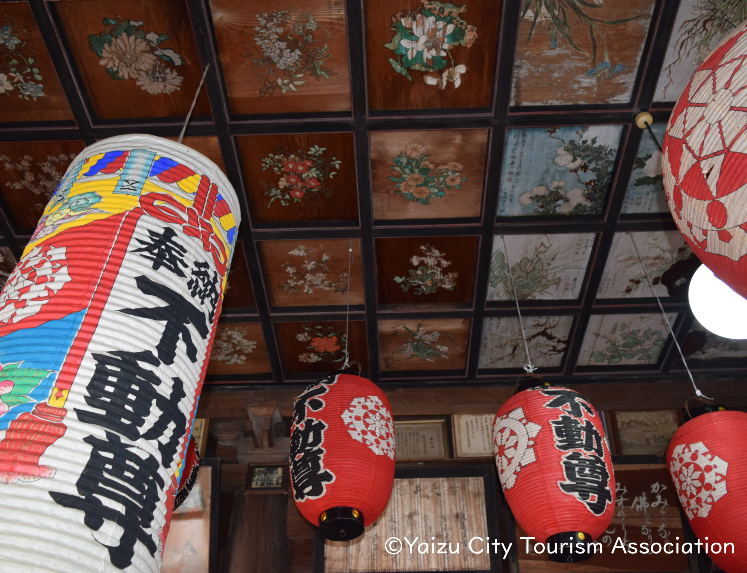 焼津＿長徳寺(飯淵不動山)　格天井