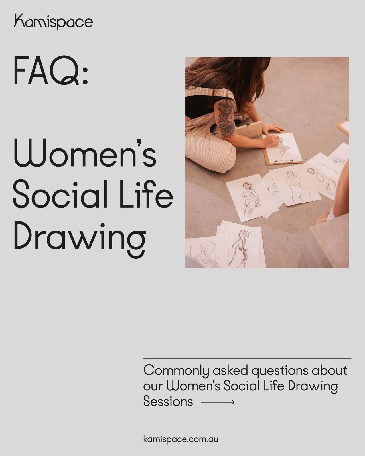 Womens Social Life Drawing Facts