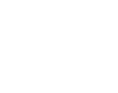 Transparent background with three white, curved lines resembling stylized birds or abstract shapes.