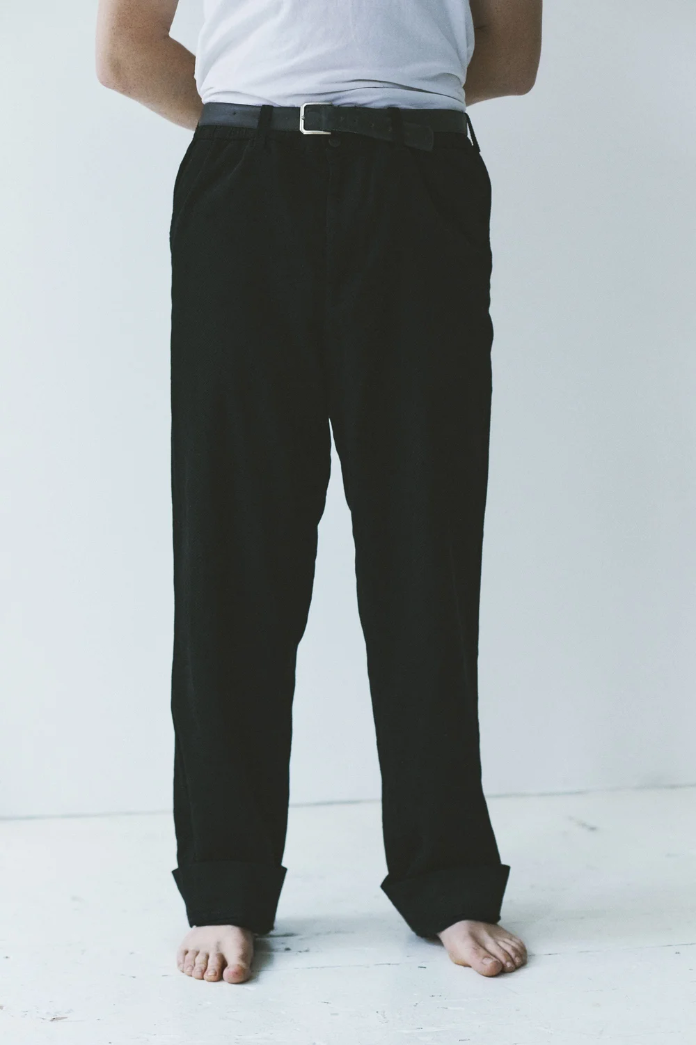 Issey Miyake Men Textured Trousers — Index Archive