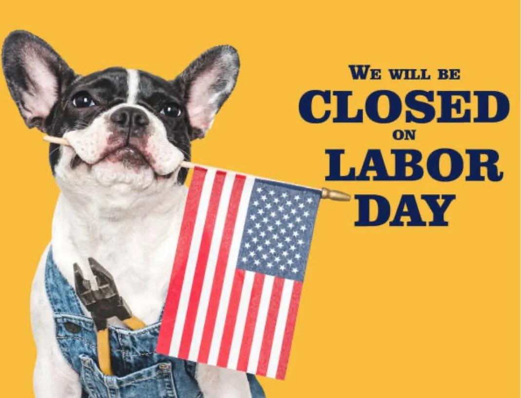 Fern Hill Veterinary Care will be closed September 1st for Labor Day. We will be open today, August 30th, until 2:00pm, and will open again Tuesday September 2nd at 9:00am. We hope everyone has a happy and safe holiday weekend!