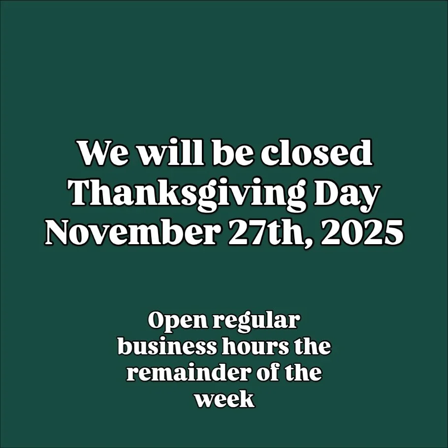 Fern Hill Veterinary Care will be closed tomorrow, Thursday the 27th. We will be open again Friday from 9am-6pm, and Saturday from 9am-2pm. We wish everyone a happy holiday! #thanksgiving #thanksgiving2025
