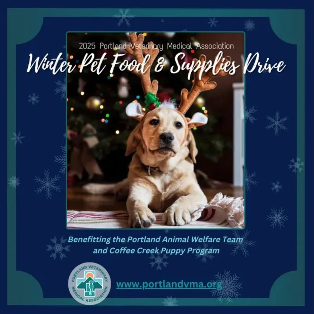 It is our favorite time of the year, because we get to support two of our favorite organizations! Portland Animal Welfare (PAW) Team helps provide medical care to pets belonging to those in need, while the Coffee Creek Program raises puppies to becom