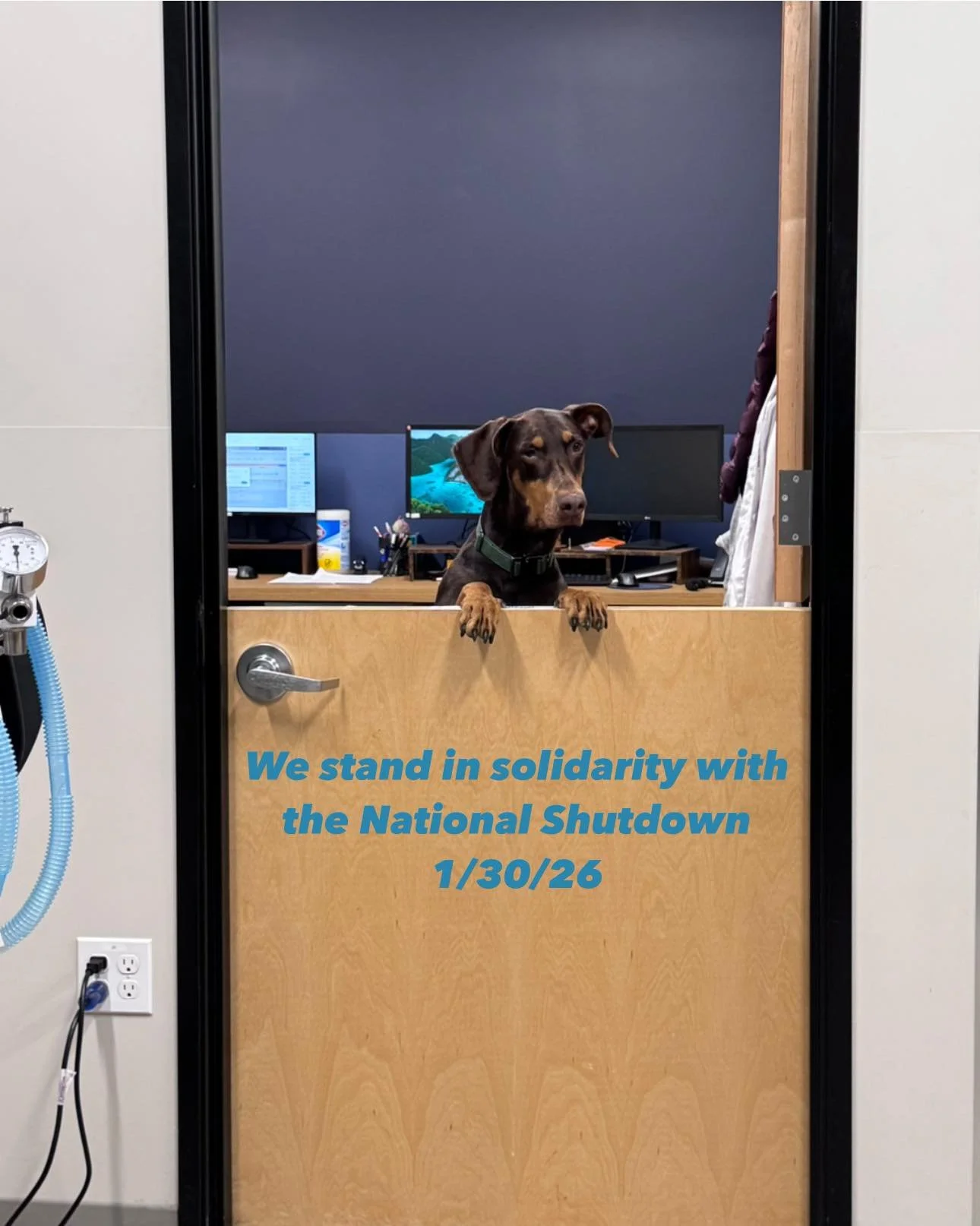 We are open Friday, 1/30, to serve our patients, but we stand in solidarity with the National Shutdown.

We will be donating 20% of our daily revenue Friday to PIRC (Portland Immigrant Rights Coalition)
https://pircoregon.org/

We stand with every me