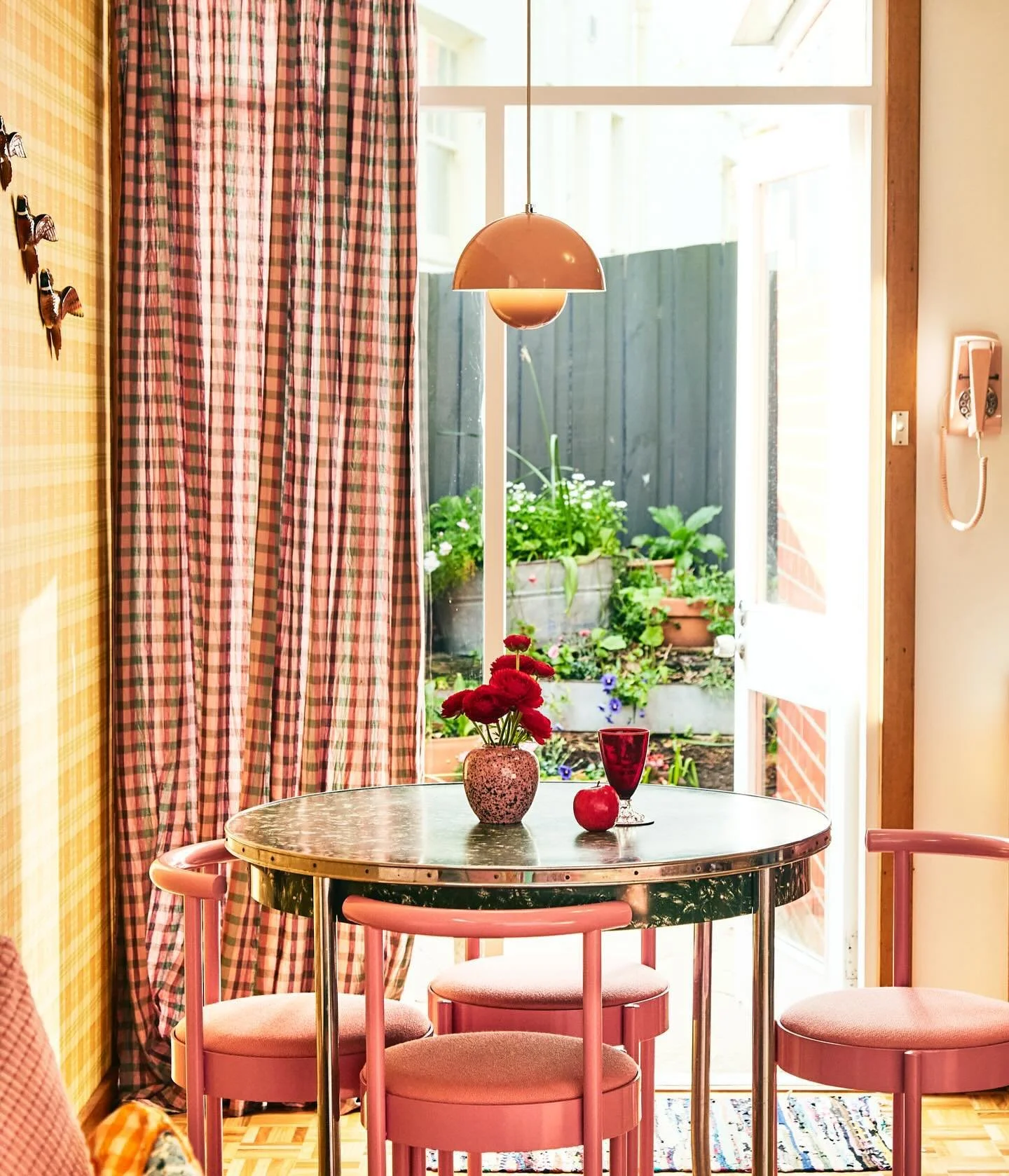 The sun is out and we are ready to welcome back guests with our garden all refreshed and looking cute. Booking available via our link.