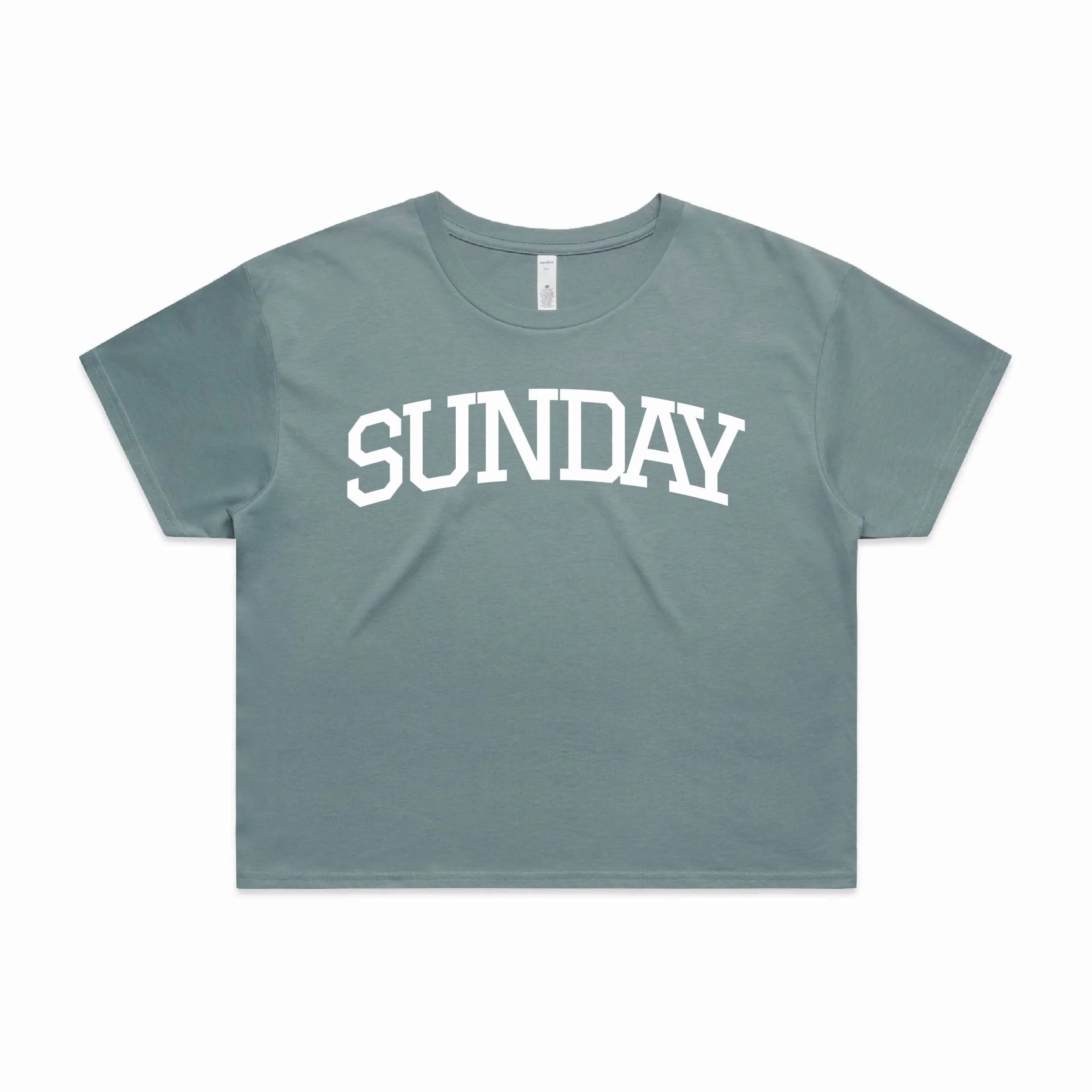 Sunday Cropped Tee (Green).jpg