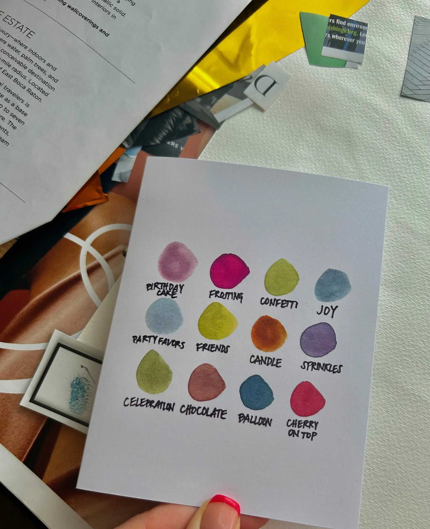 Happy Birthday Palette