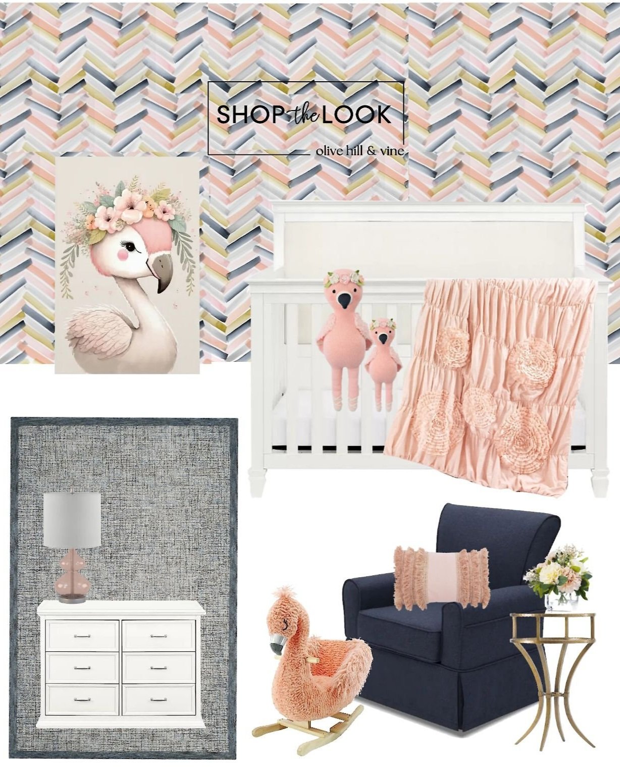 Flamingo Nursery Theme