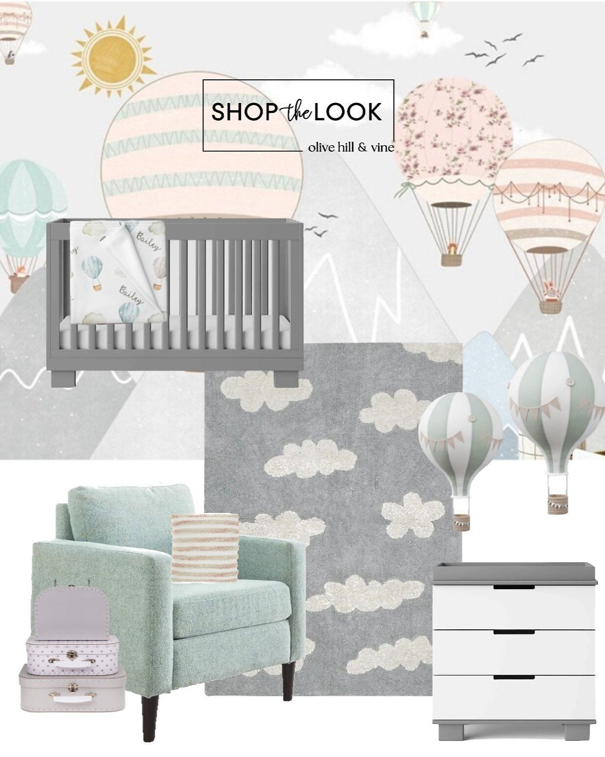 Hot Air Balloon Nursery