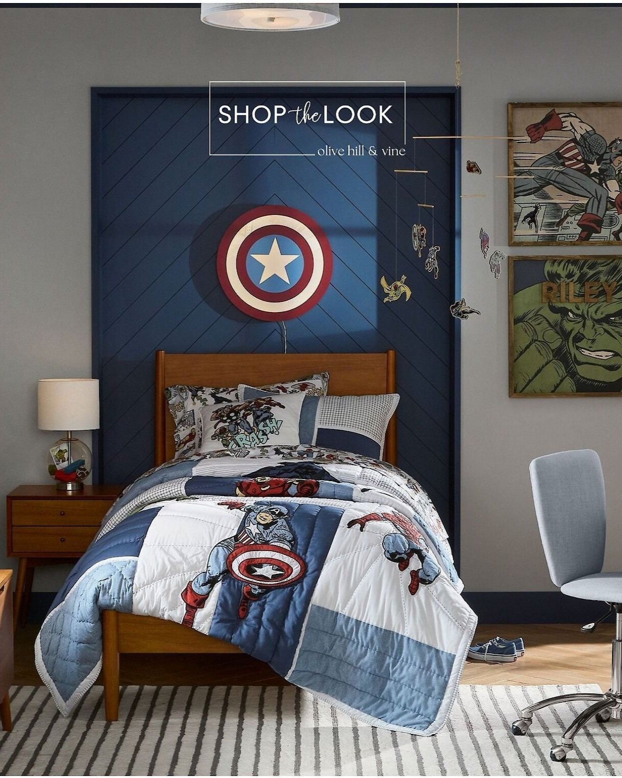 Marvel Comics Bedroom