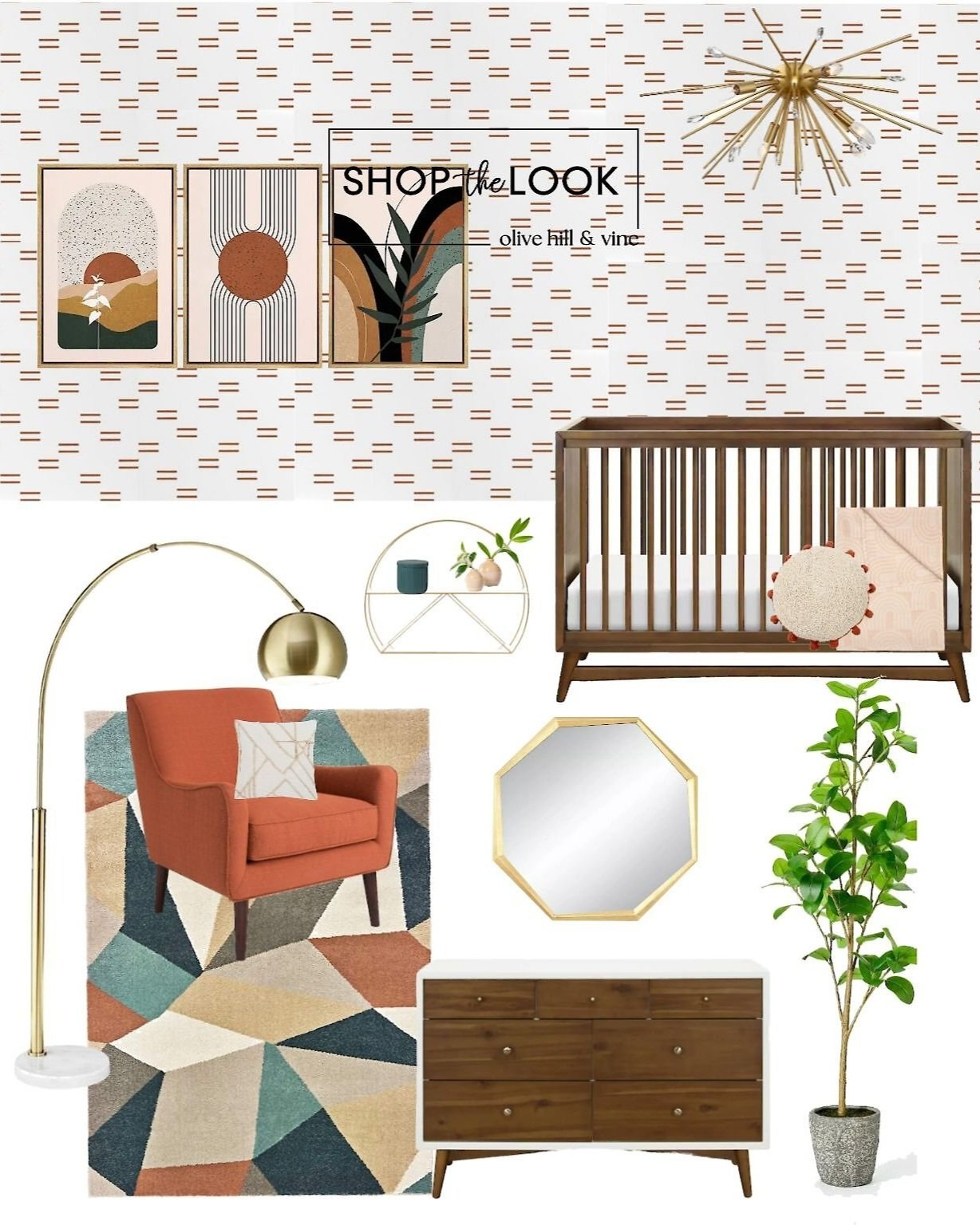 Mid Century Nursery