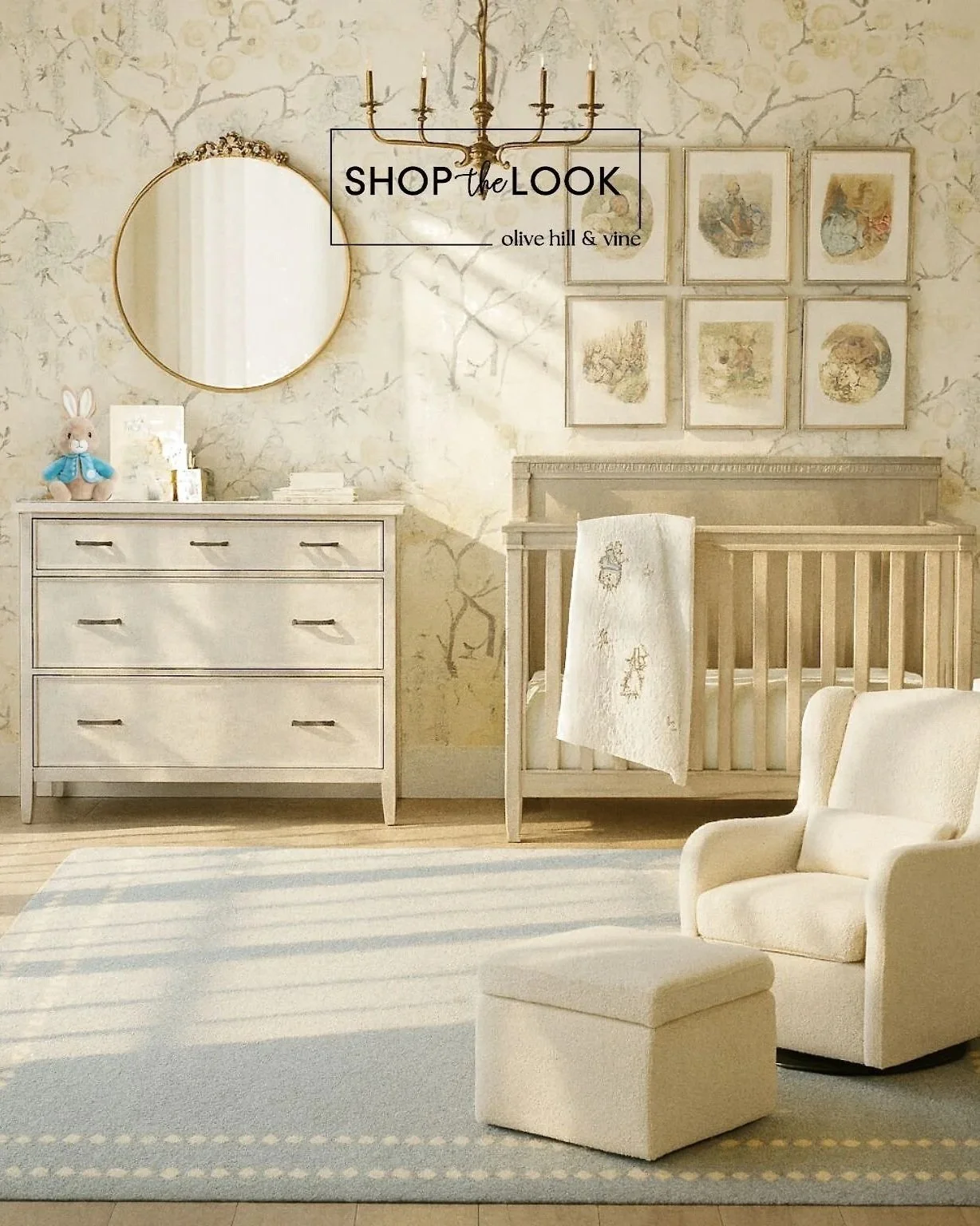 Whimsical Peter Rabbit Nursery