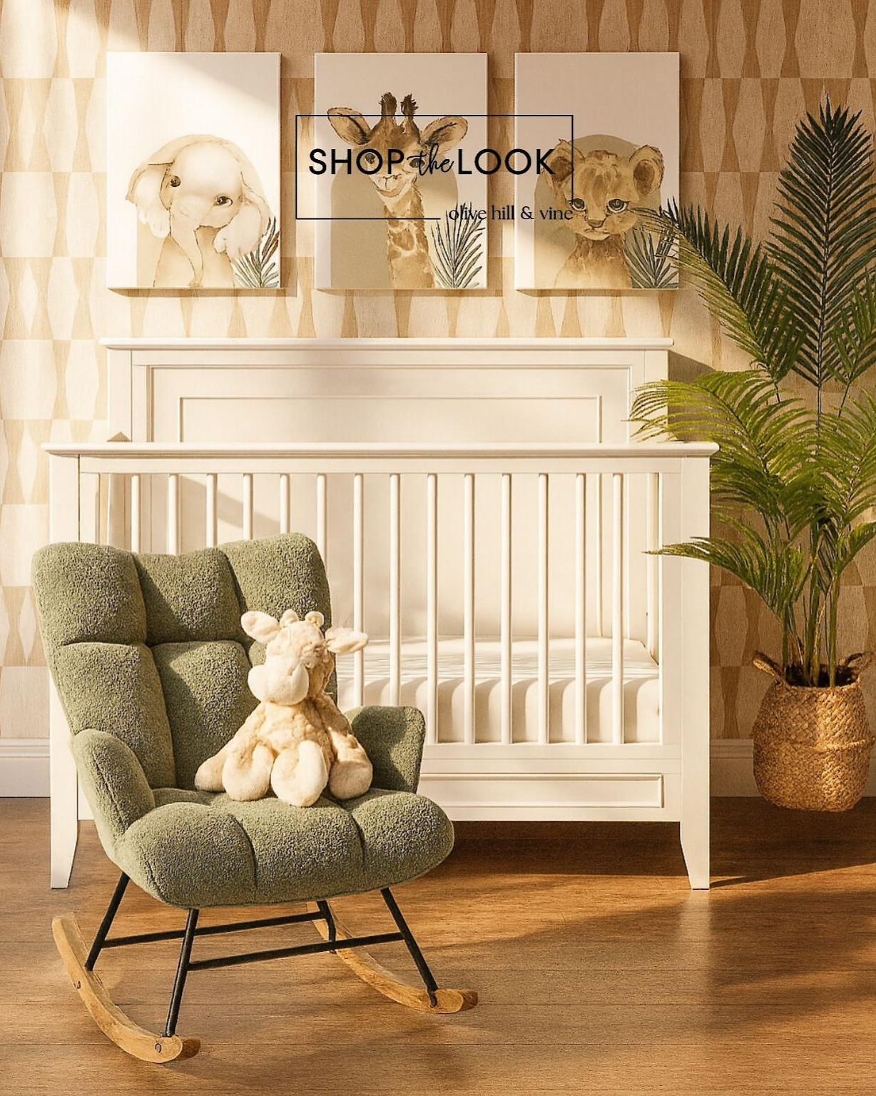 Safari-Inspired Nursery Charm