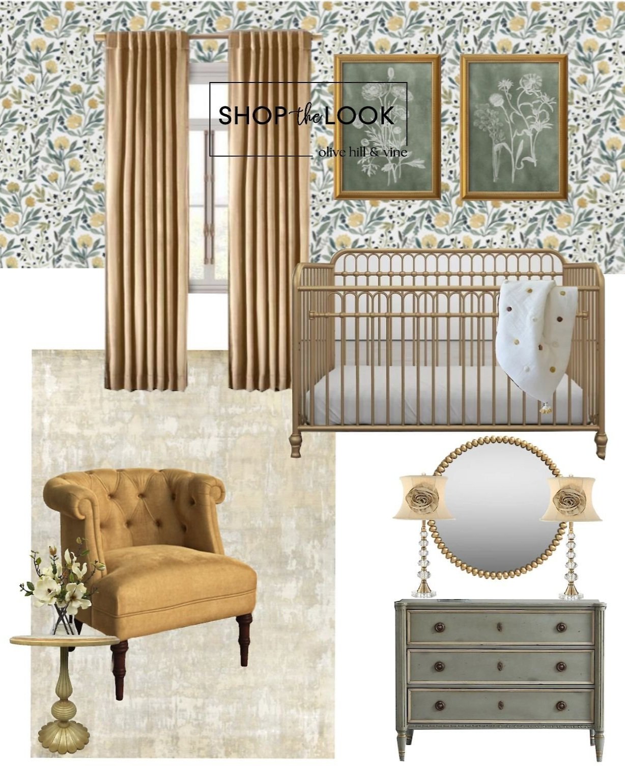 Sage & Gold Nursery