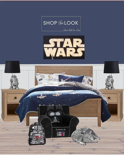 Star Wars Bedroom — OliveHillandVine