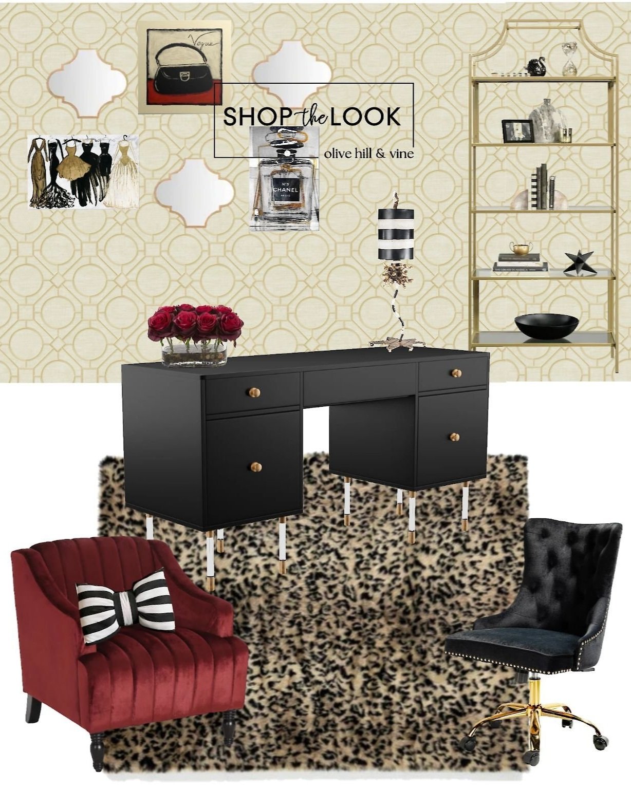 Glamorous Office