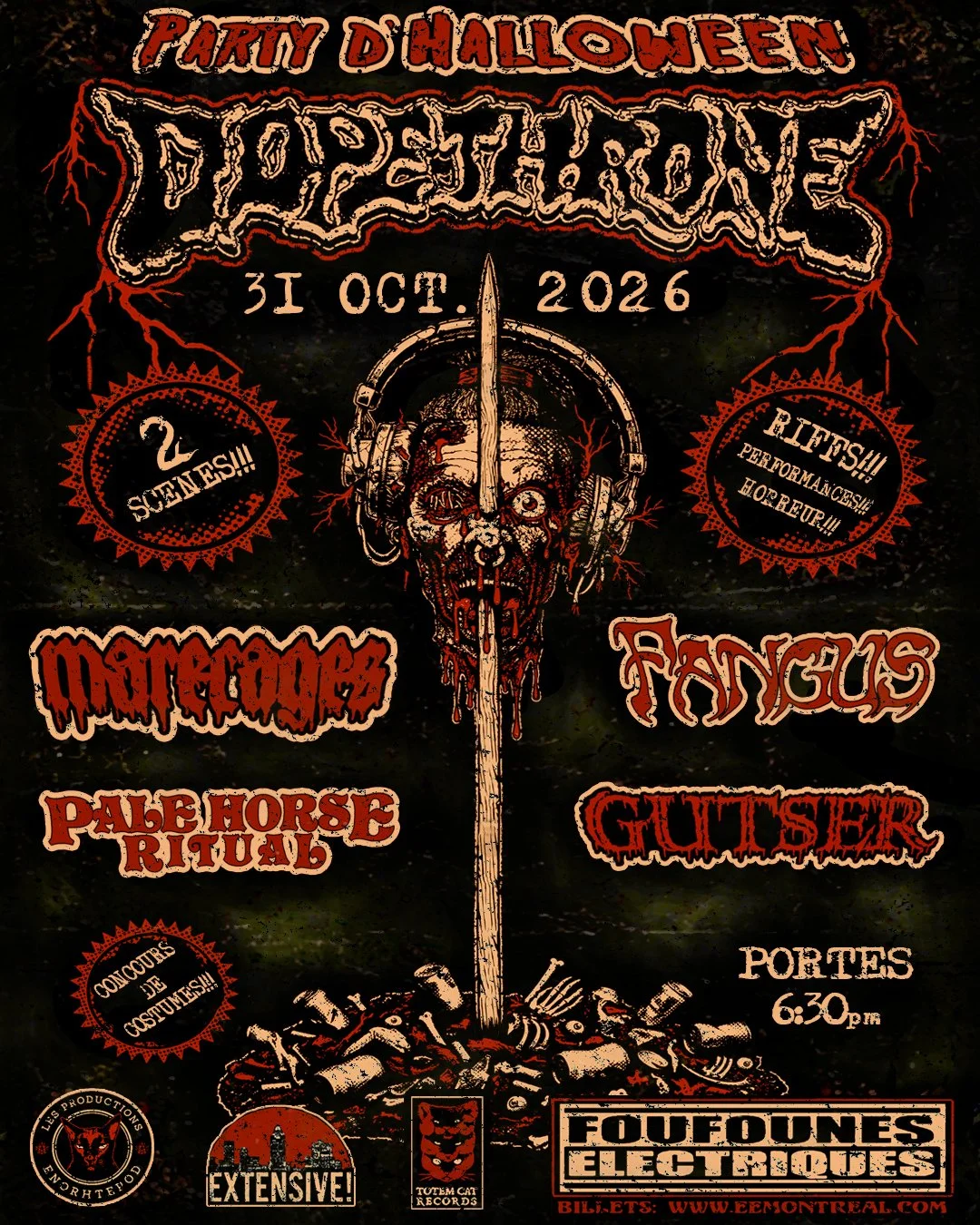PARTY D’HALLOWEEN DE DOPETHRONE 