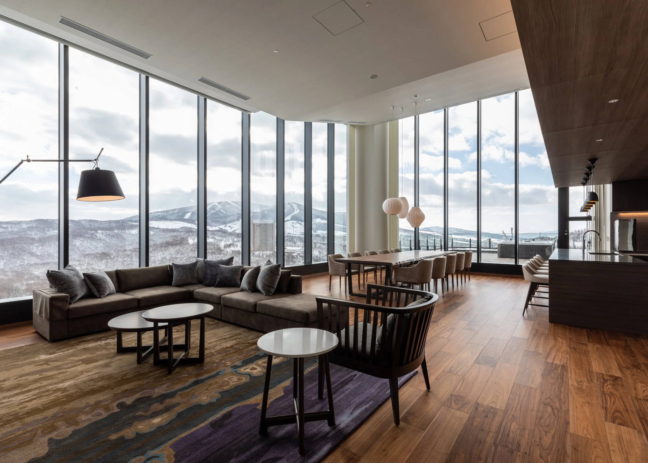 4 Bedroom Penthouse Residence Panoramic Views - The Vale Rusutsu - Rusutsu