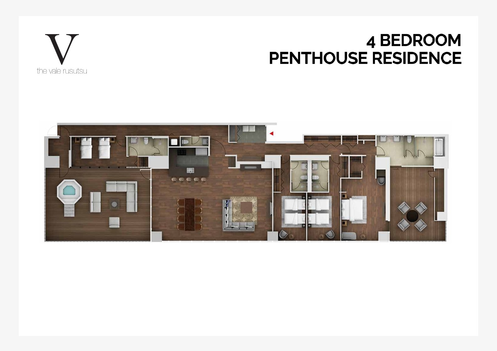 10.TVR Floor Plan-4 Bedroom Penthouse Residence.jpg