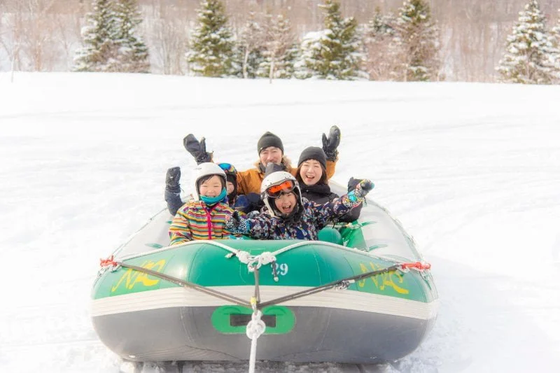 Snow Rafting - Winter Activity - Rusutsu