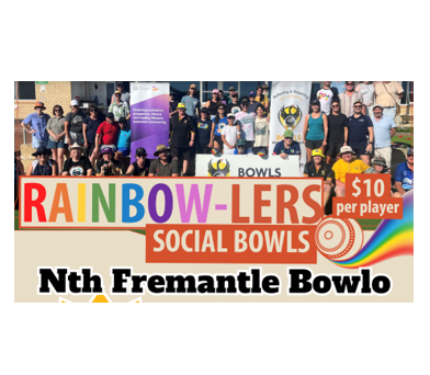 Rainbow-lers at the Bowlo 