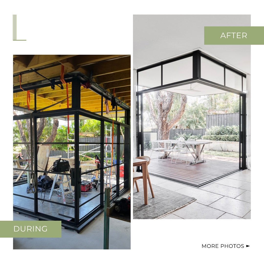 Before ➡️ After
We&rsquo;re stoked with how this Philips St. space has come together! 💪

The custom-made double-glazed steel windows and doors really elevate the look and environmental performance of the place. It&rsquo;s all about building somethin