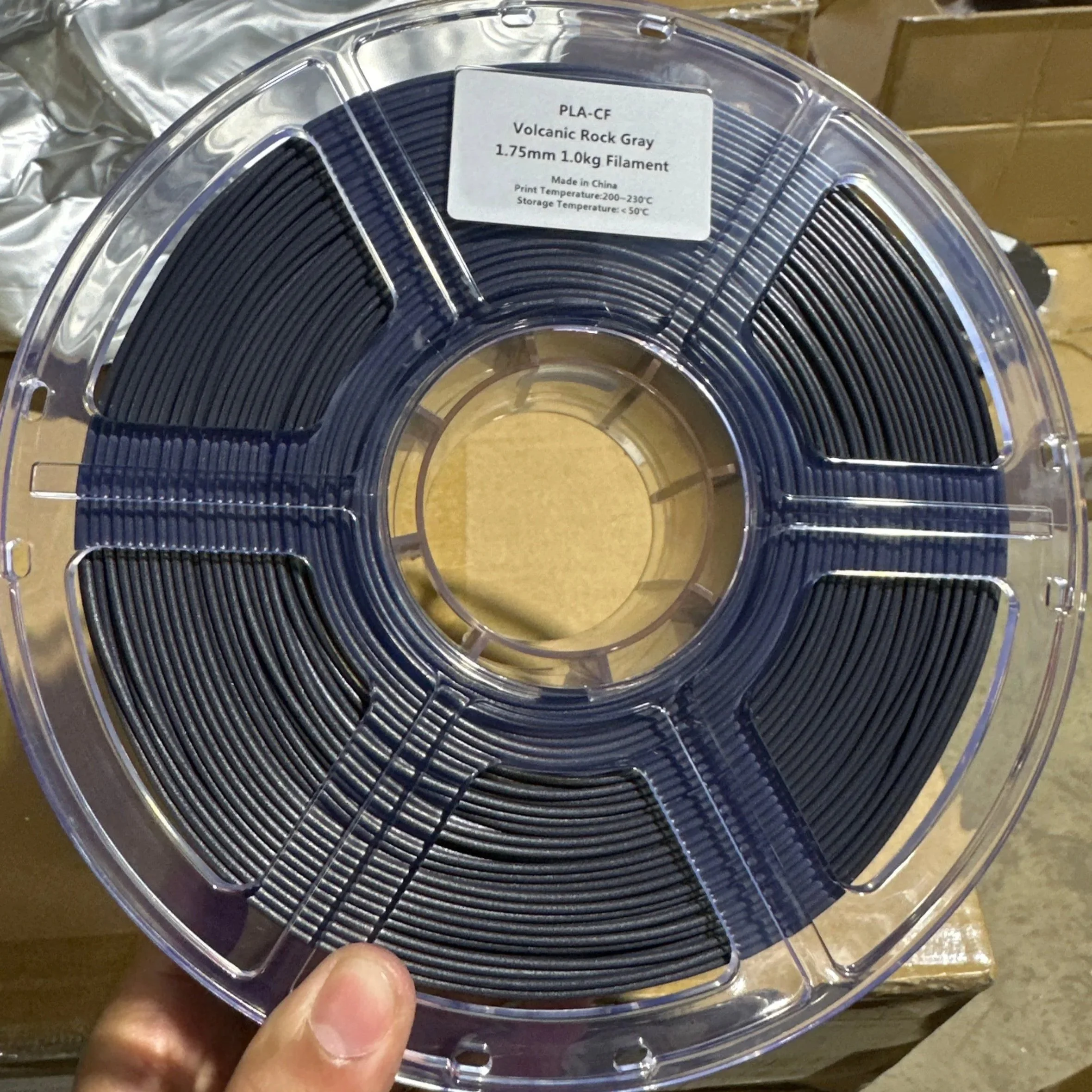 Volcanic Rock Gray PLA Carbon Fibre