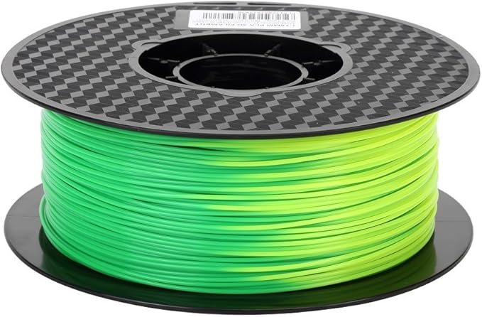 CC3D Colour Change PLA Filament Green to Yellow - 1.75mm 1KG