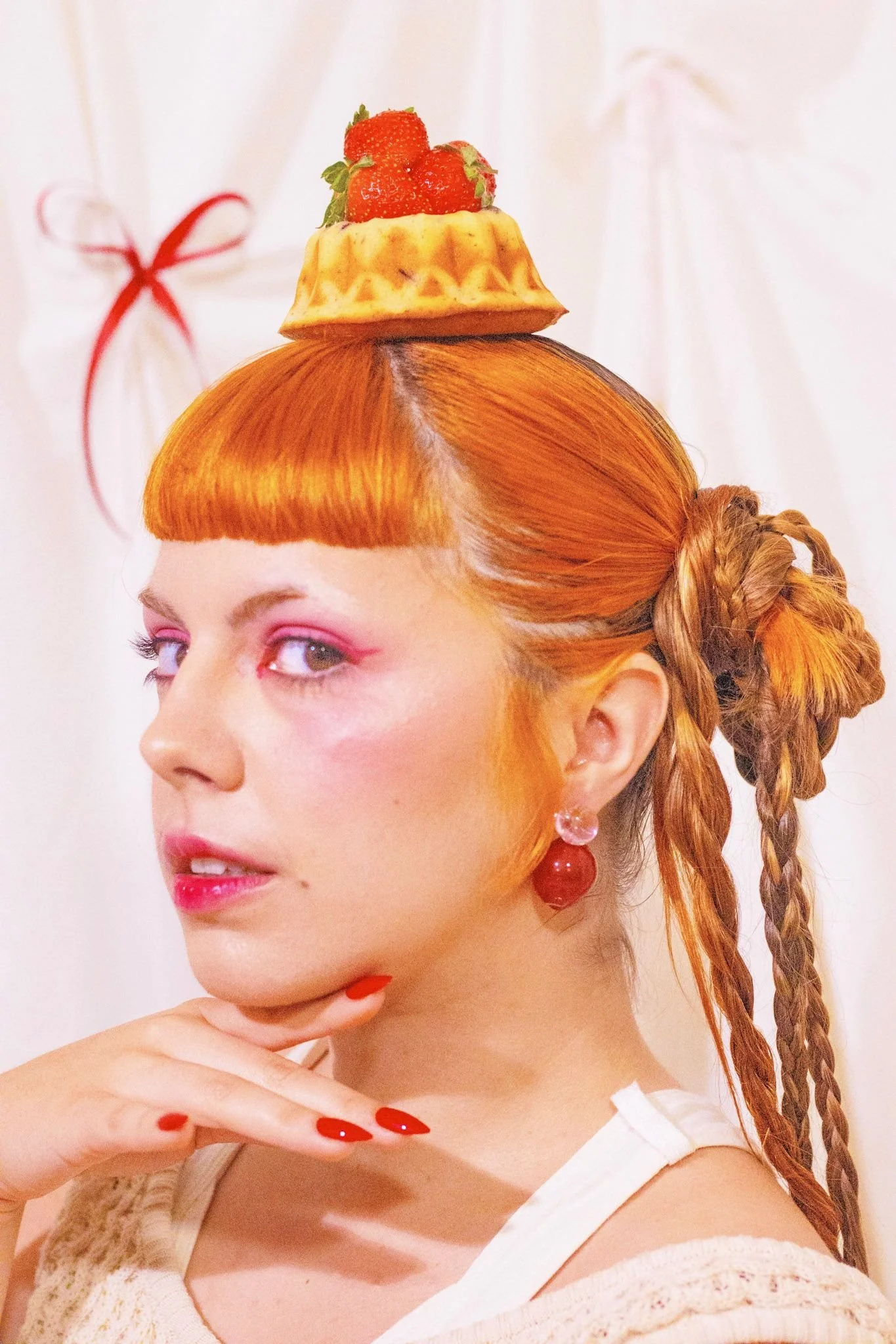 Boucles d'oreilles Red berry