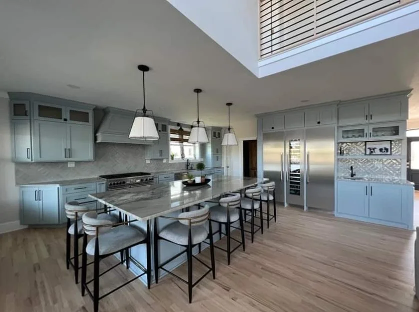 Transitional Kitchen Remodel by HK Pro Construction INC project photo