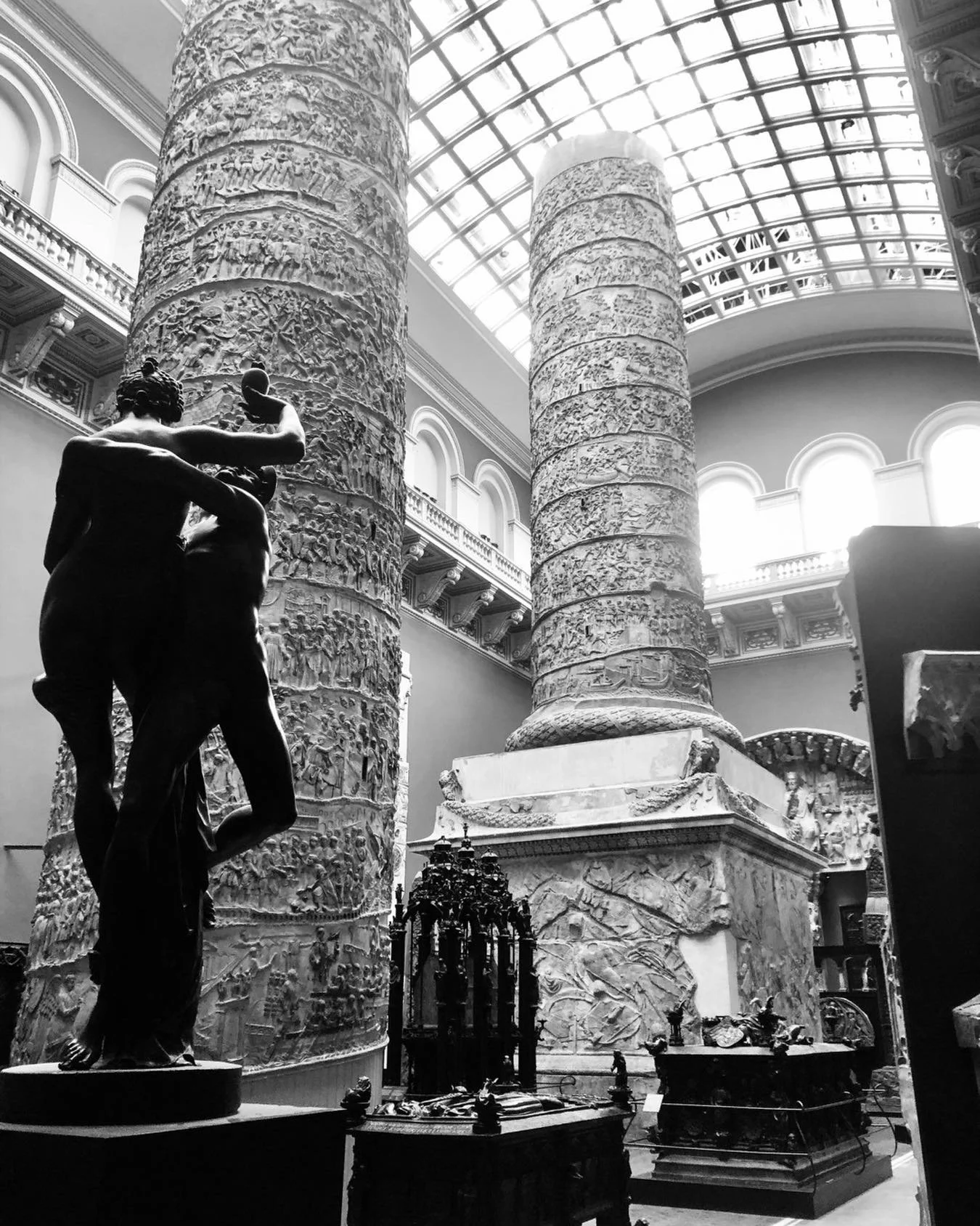 Good evening: delighted to have a meeting in the V&amp;A on Friday - Cast Court in all its glory: study the greats! Warmest wishes.