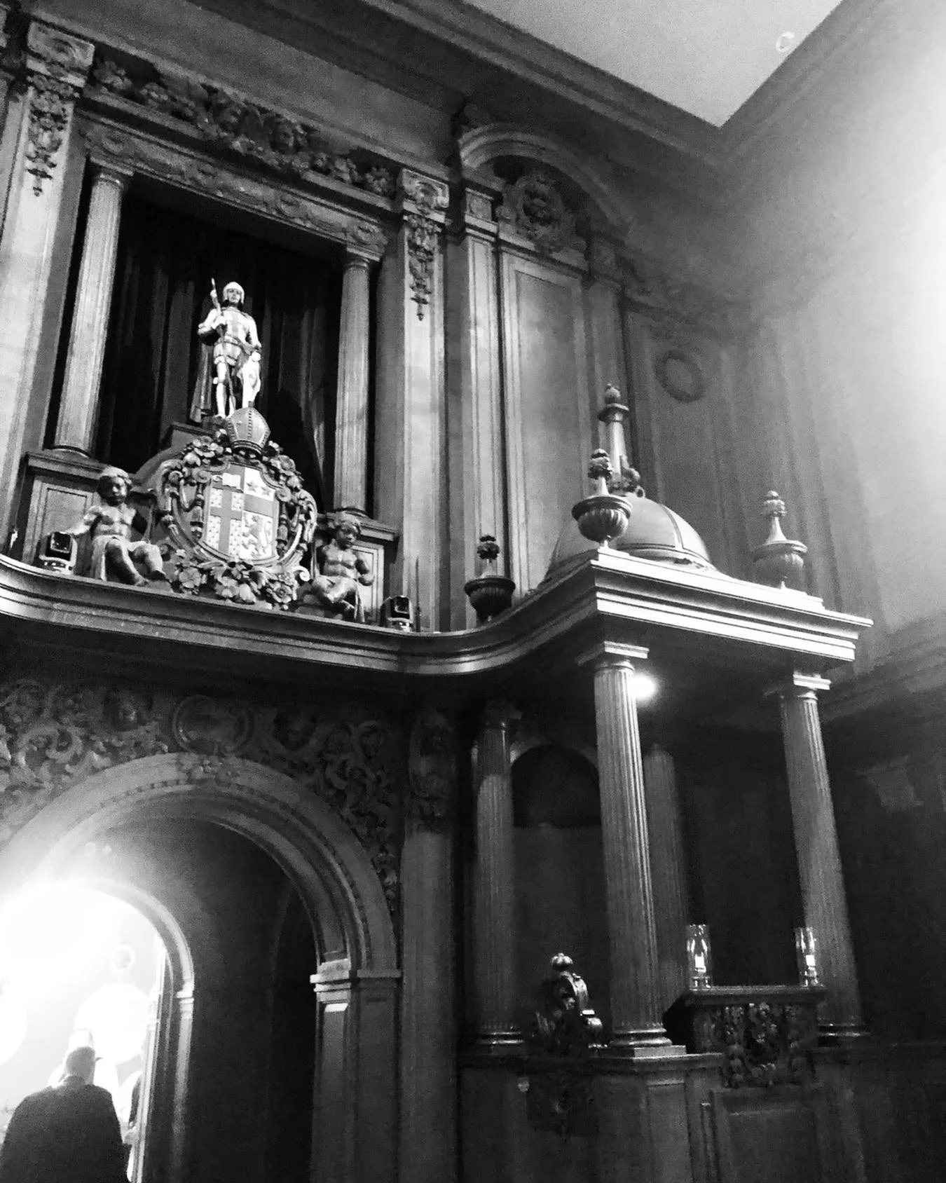 Good evening: the glorious neo wren west end of Selwyn College Chapel: warmest wishes.