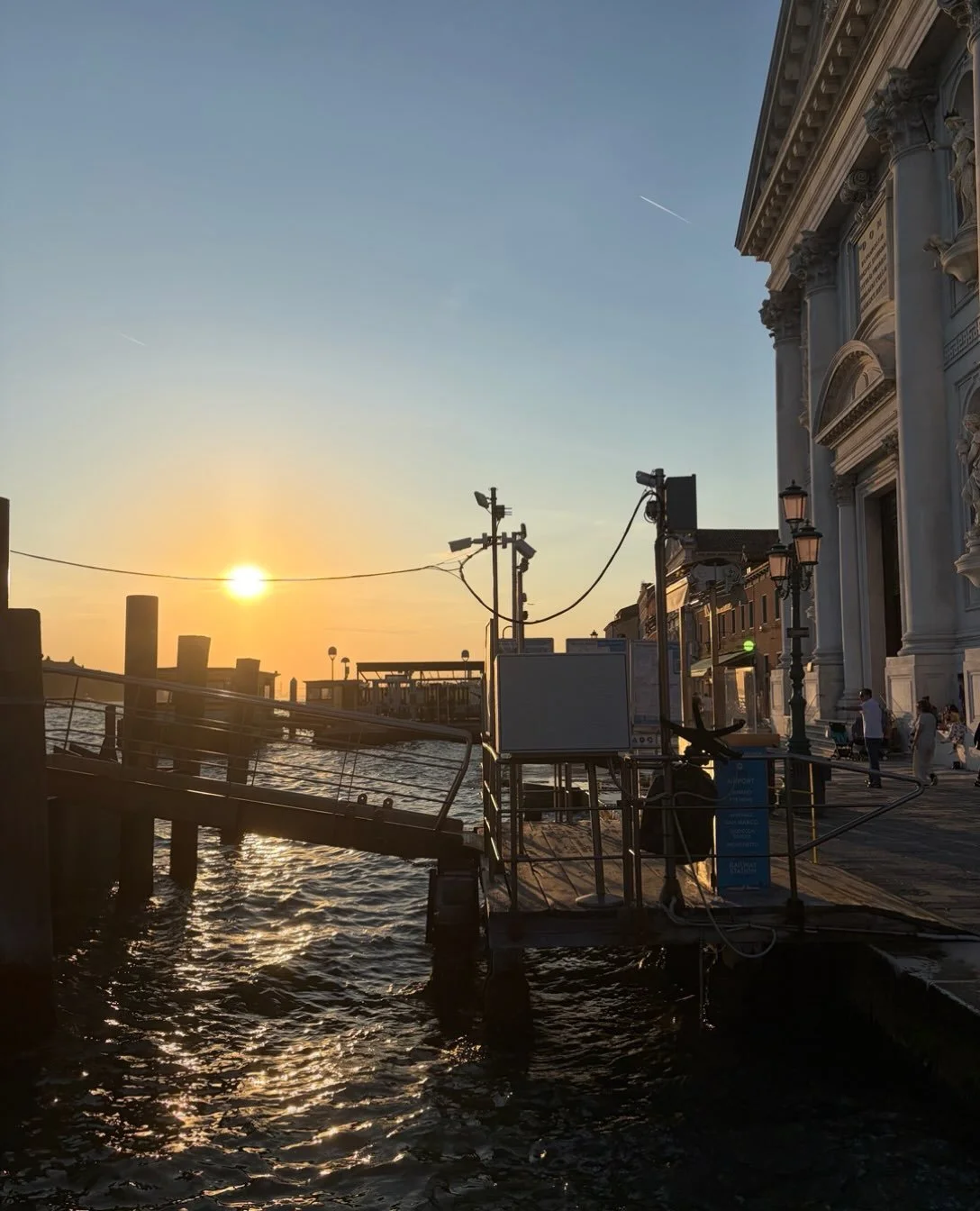 Good evening: yes it&rsquo;s a good evening- Venice at twilight: warmest wishes.