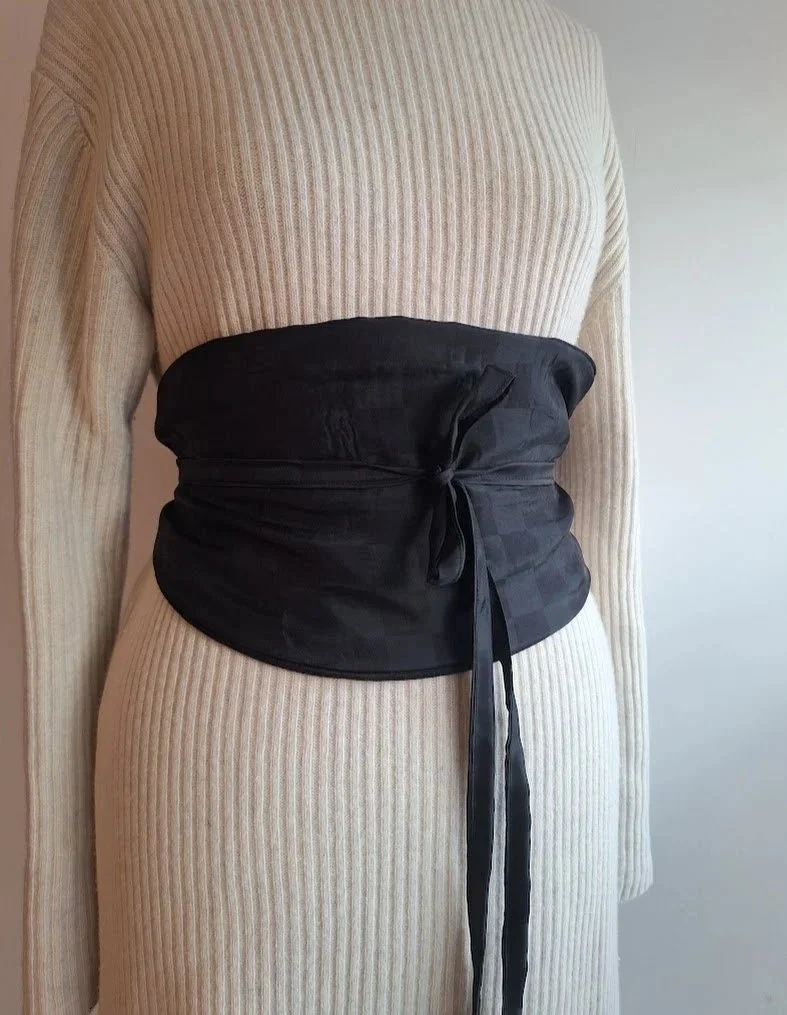 necktie obi belt wristbow or bandeautop