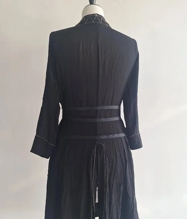 Ann Demeulemeester blouse dress military look