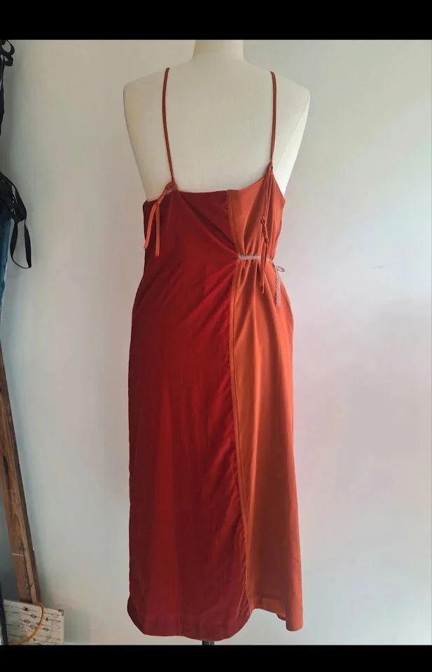 silk velvet Malene Birger dress