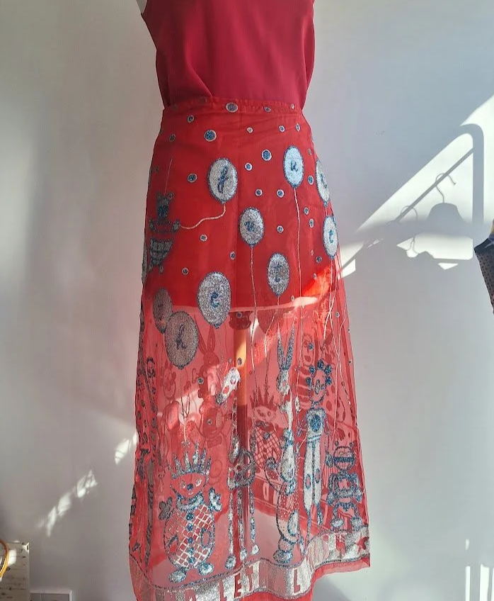 90s walter van beirendonck skirt