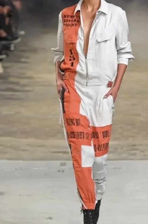 runway 2015 A.F. VANDEVORST aviator suit
