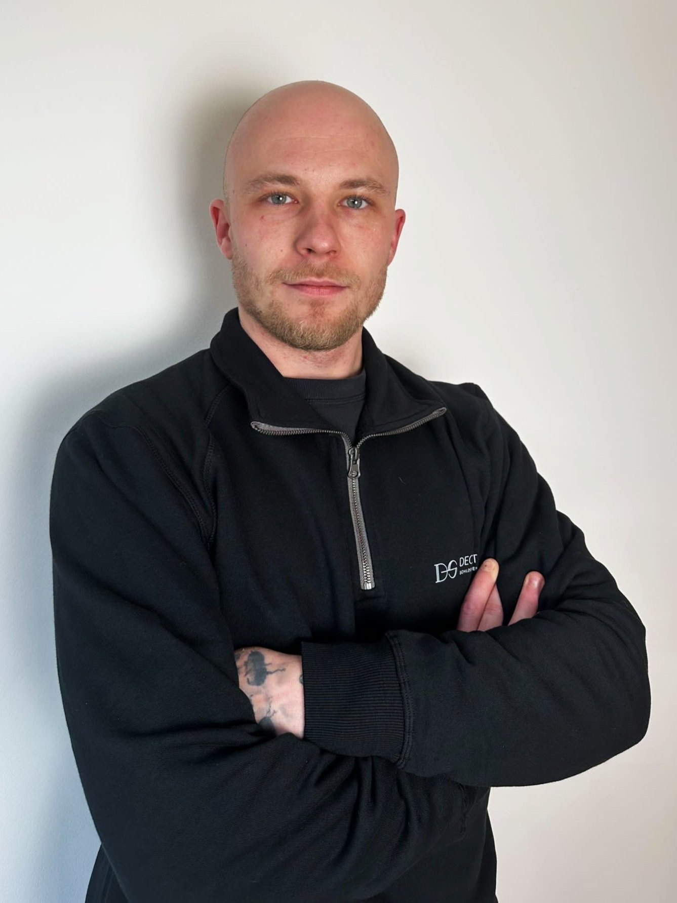 Scott Deckx, zaakvoerder van DS schilder en decoratiewerken