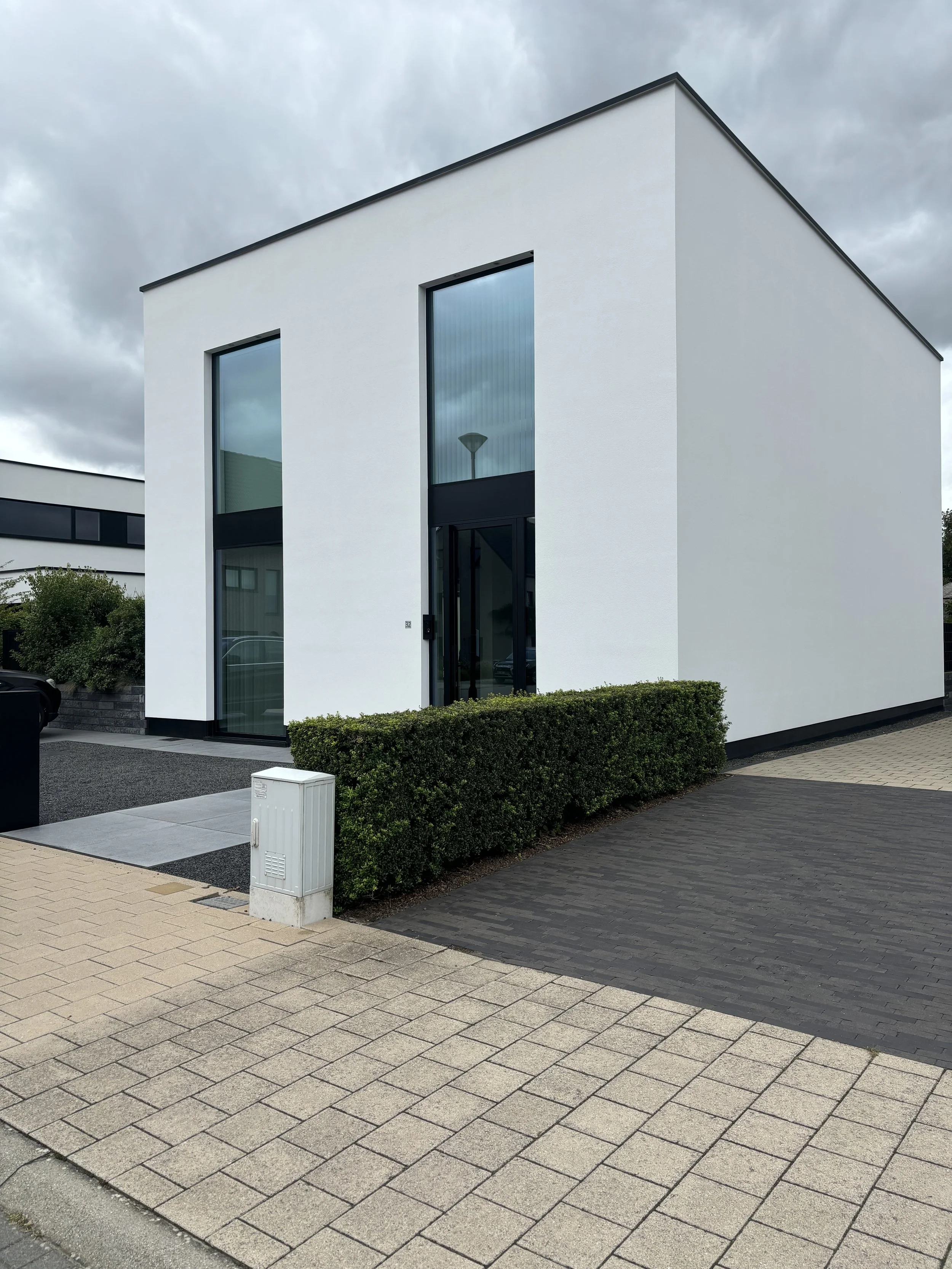 Project nieuwbouw woning gevels, Geel