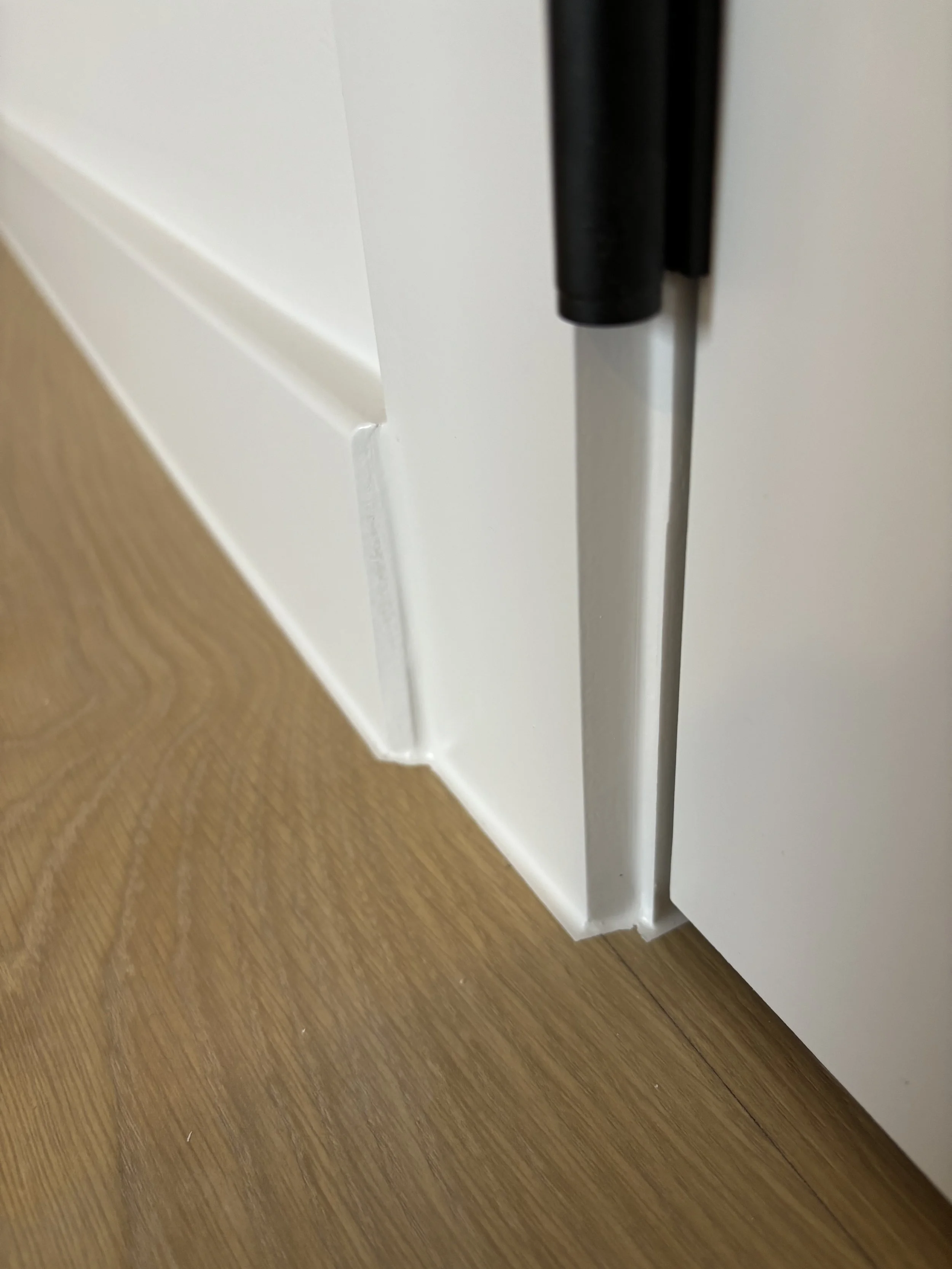 Detail van hoogwaardige schilderafwerking door Deckx Scott