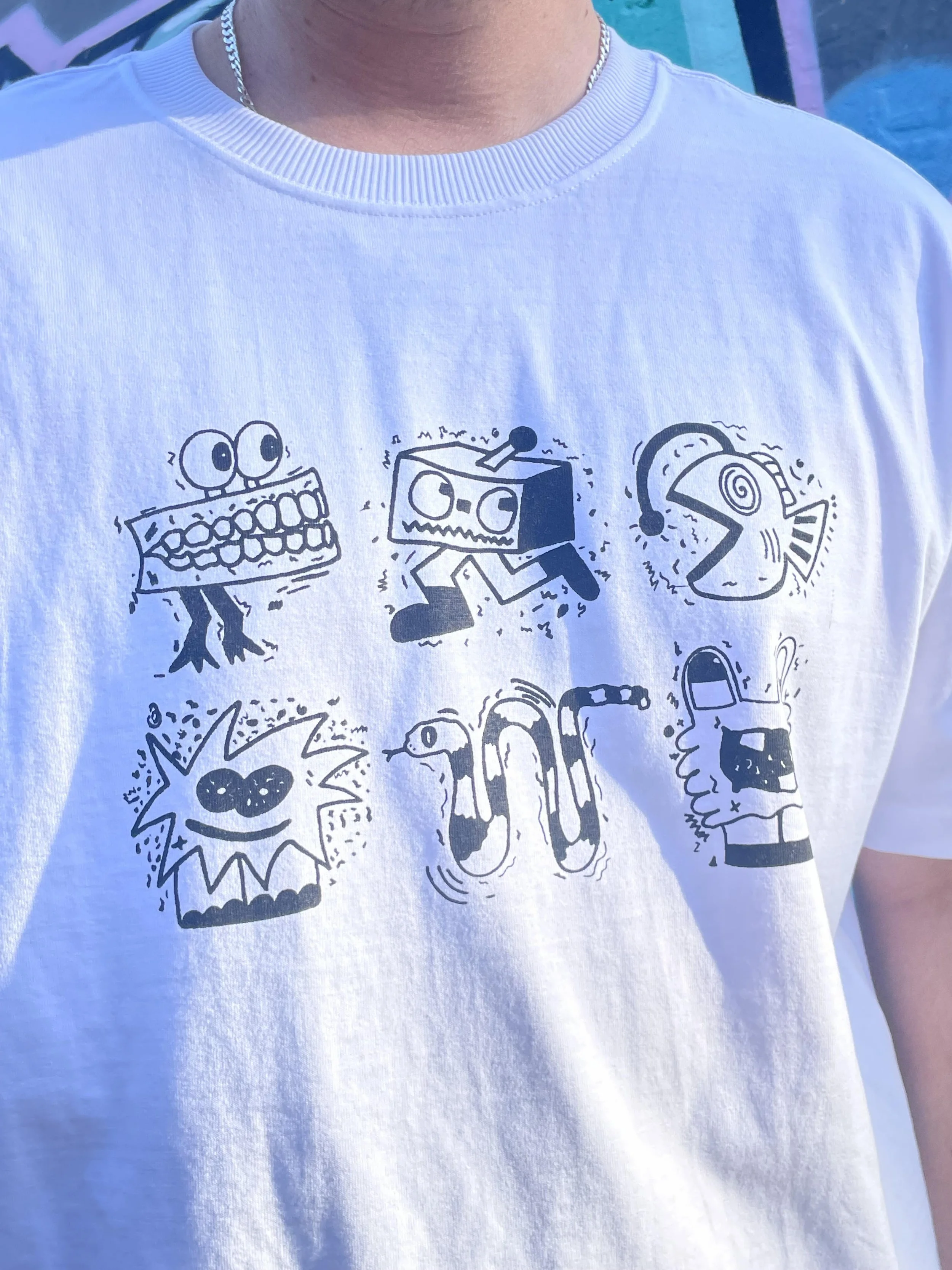 Monsters - White