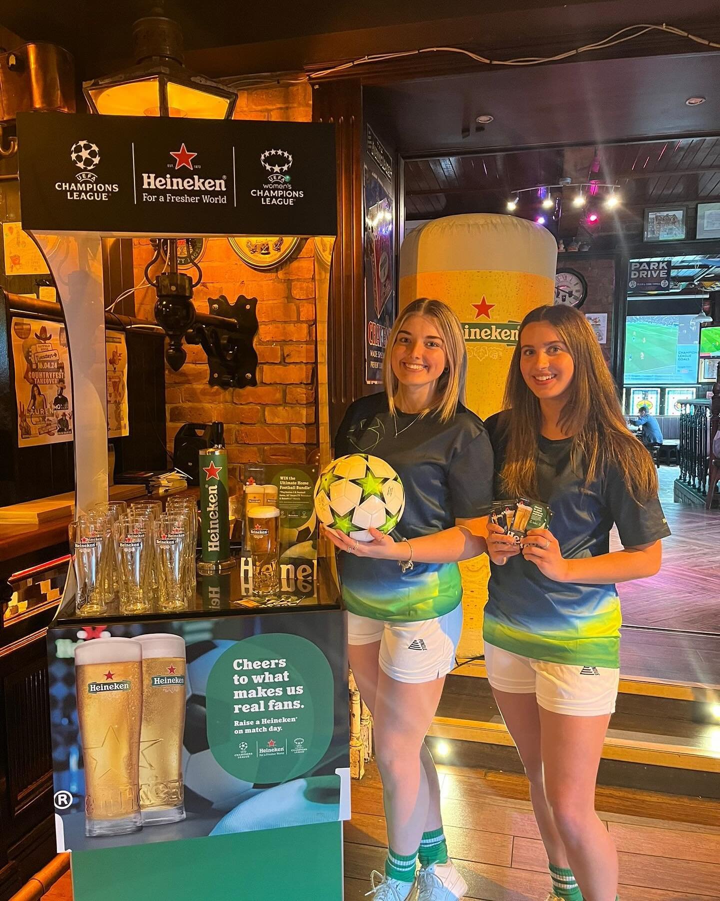 Who&rsquo;s for a game of foosball ⚽️

The #heniken Champions League Roadshow is coming to MainStreet TONIGHT from 7pm 🙌 🙌 

Join us in the MainStreet Square with the opportunity to get free Heineken brought to you by the promotional staff 🍺🍺⚽️⚽️