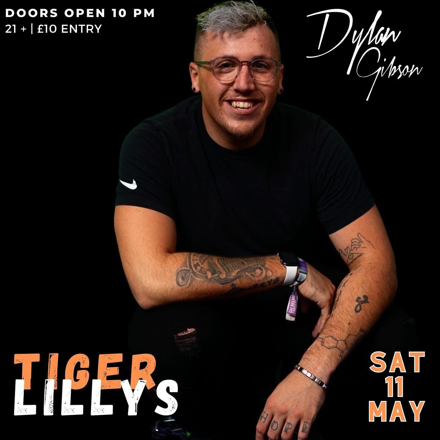 Getting us all in a #spin this SATURDAY. . . Our 𝐃𝐘𝐋𝐀𝐍 is back with some banging choons 🔊 
Doors Open 10pm 🙌 
#tigerlillys #letsroar #eyeofthetiger