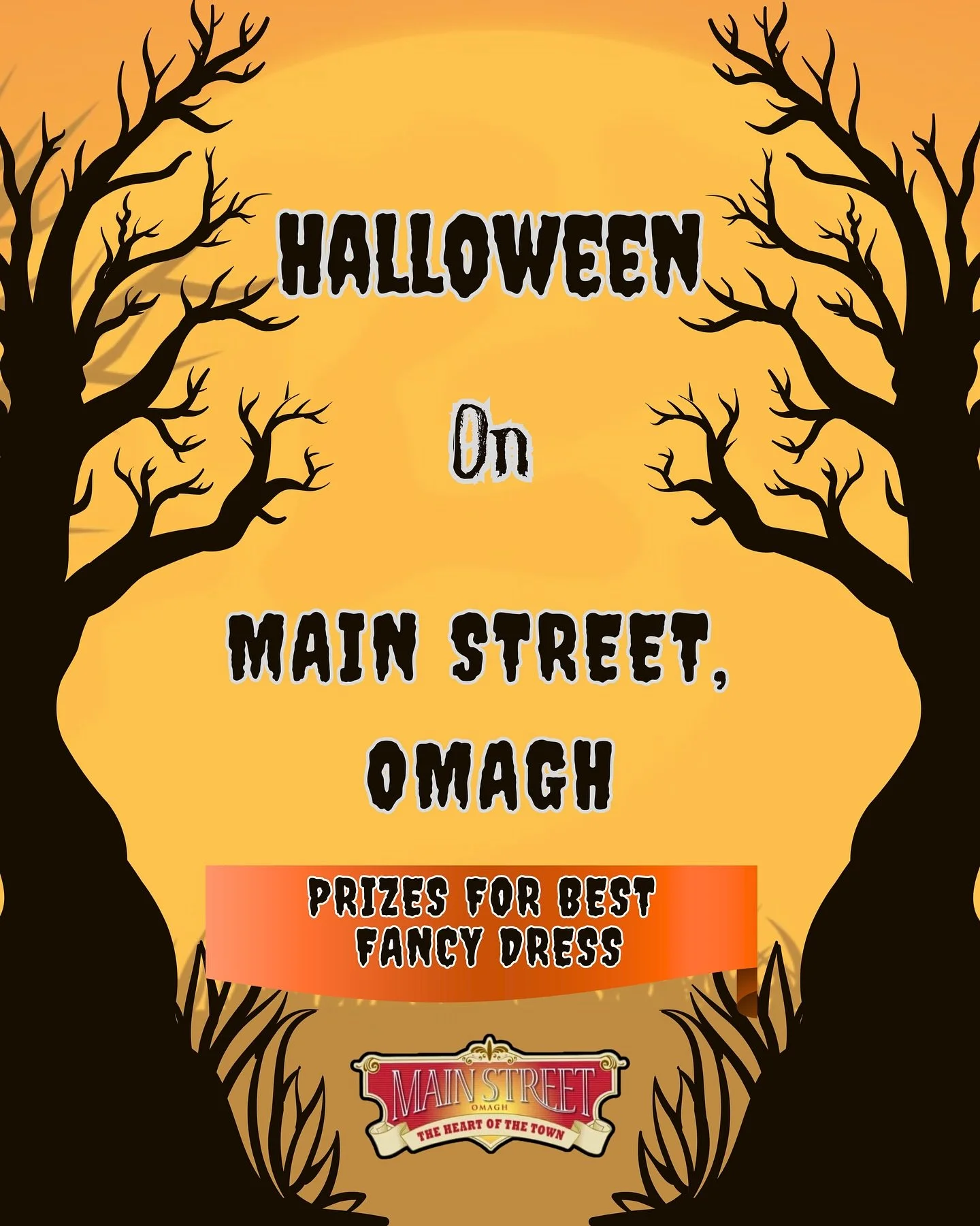 Calling all the #ghostbusters👻🚫 
🎃 HALLOWEEN 2025 ON MAIN STREET OMAGH 🎃
Prepare for a FRIGHTFULLY AMAZING NIGHT with #live #entertainment across all our Venues!!!!
Tag your friends and get ready for the ultimate night out!! 🎃😱👹😈👻
#Halloween