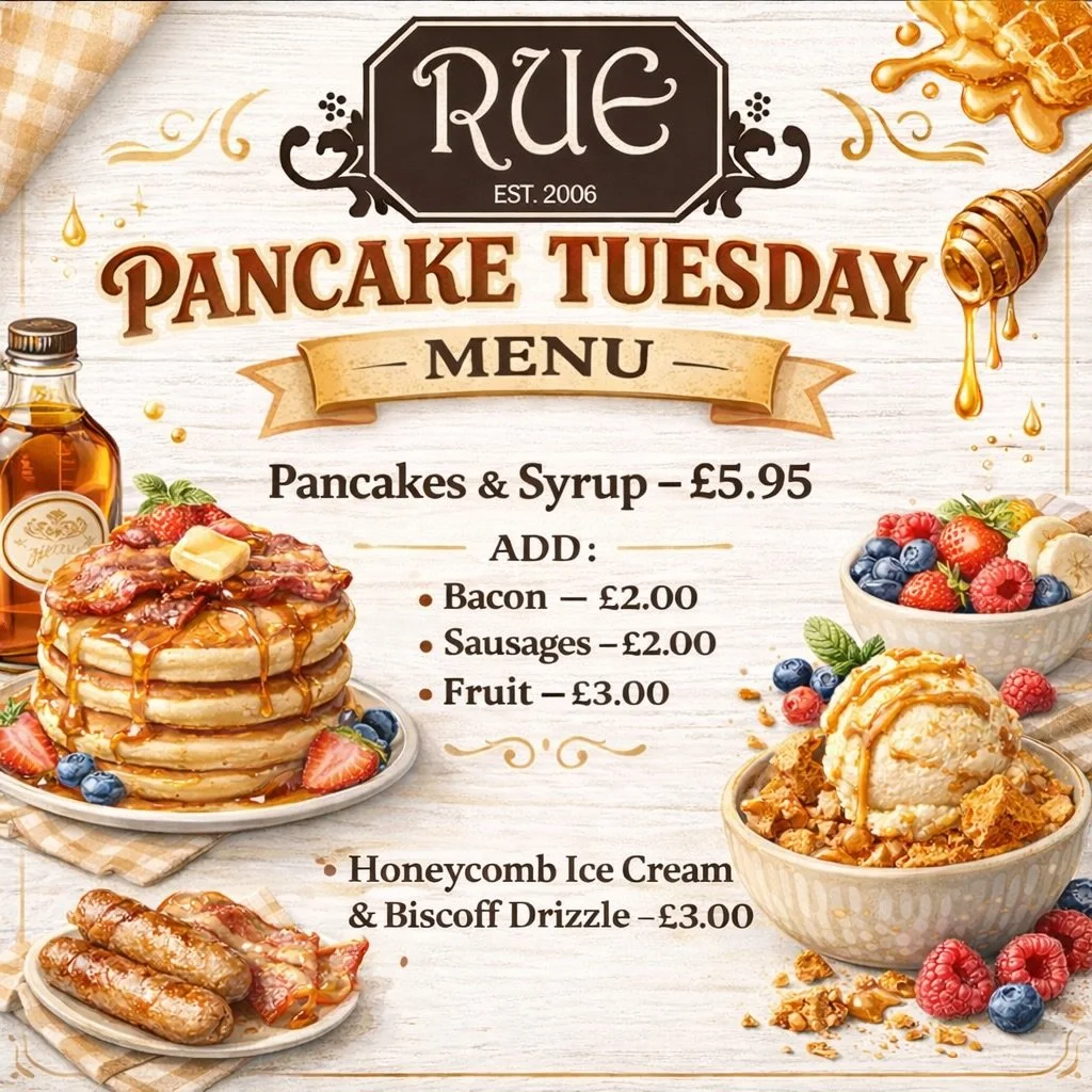 It&rsquo;s flipping delicious! 🥞 Join us at Rue this Pancake Tuesday for stacks of sweet goodness. Treat yourself!
#pancaketuesday