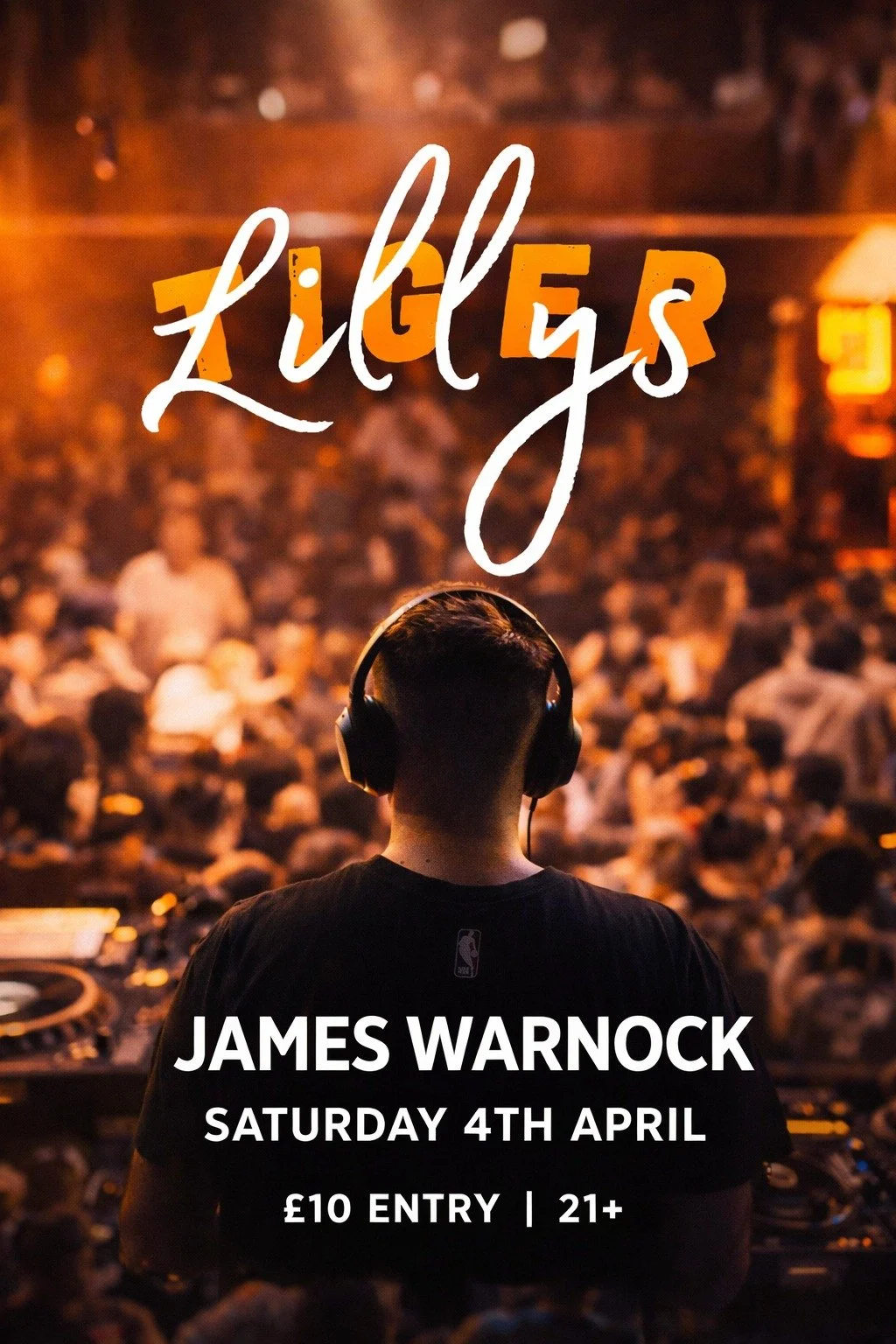 🔥 SATURDAY NIGHT AT TIGER LILLYS 🔥

James Warnock takes over the decks for a huge night you don&rsquo;t want to miss. Expect big tunes, packed dancefloor, and unreal energy all night long 👀

📅 Saturday 4th April
🎧 James Warnock
💸 &pound;10 Entr